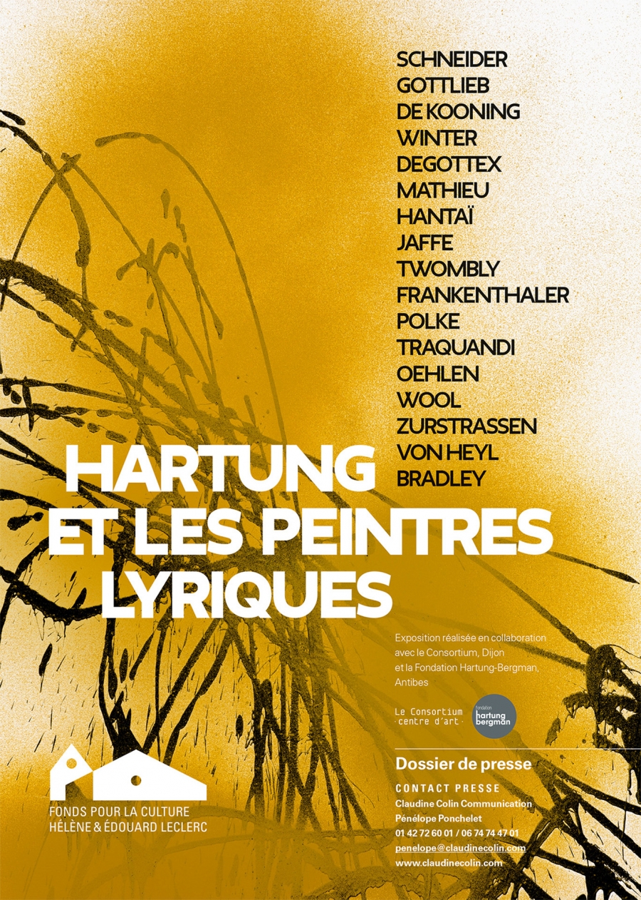 HARTUNG ET LES PEINTRES LYRIQUES